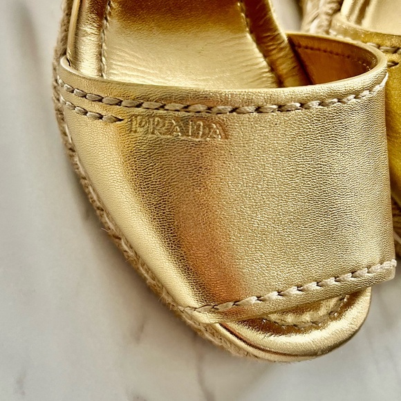 Prada Espadrille Wedges - Picture 3 of 7